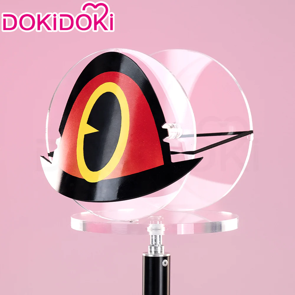 【In Stock】DokiDoki Anime Hell Hotel Cosplay Prop Black Red One-Eyed Mask / Needle - Image 4