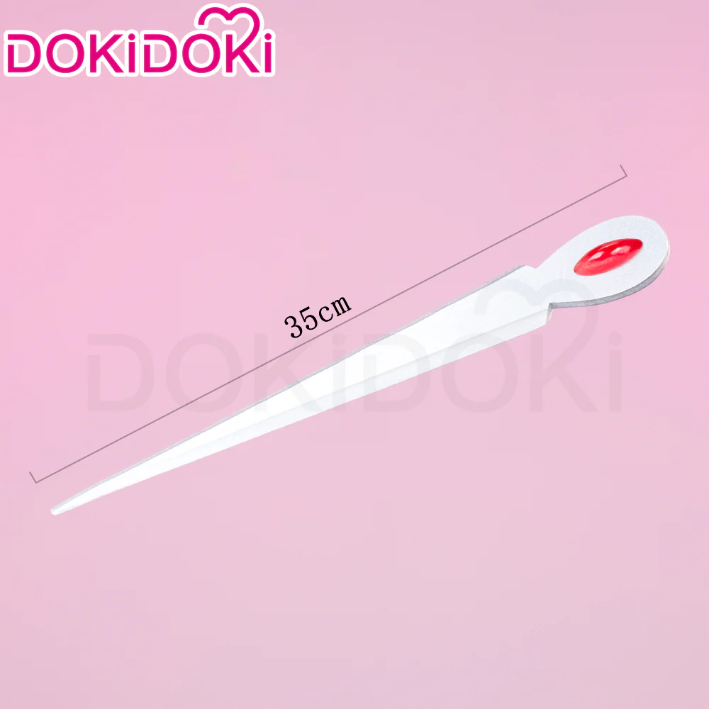 【In Stock】DokiDoki Anime Hell Hotel Cosplay Prop Black Red One-Eyed Mask / Needle - Image 7