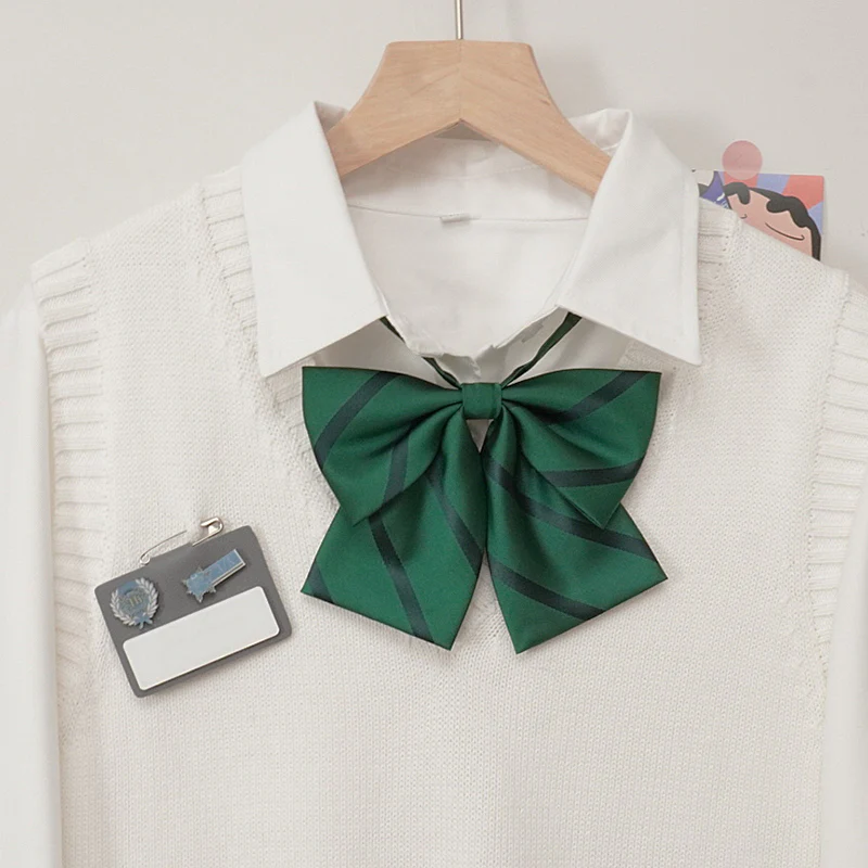 【In Stock】DokiDoki Anime LoveLive! School Idol Project Cosplay Honoka Kousaka / Minami Kotori / Nozomi Toujou /  Hoshizora Rin / Maki Nishikino /  Koizumi Hanayo /  Nico Yazawa /  Ayase Eli / Sonoda Umi Lovelive  Uniform Bow Tie - Image 2