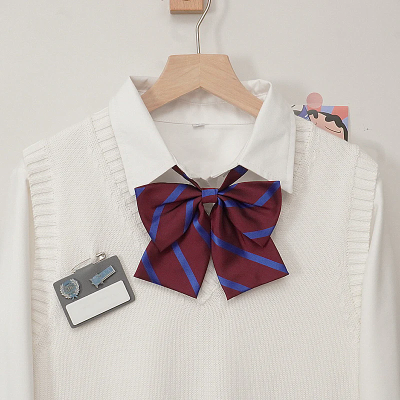 【In Stock】DokiDoki Anime LoveLive! School Idol Project Cosplay Honoka Kousaka / Minami Kotori / Nozomi Toujou /  Hoshizora Rin / Maki Nishikino /  Koizumi Hanayo /  Nico Yazawa /  Ayase Eli / Sonoda Umi Lovelive  Uniform Bow Tie - Image 3