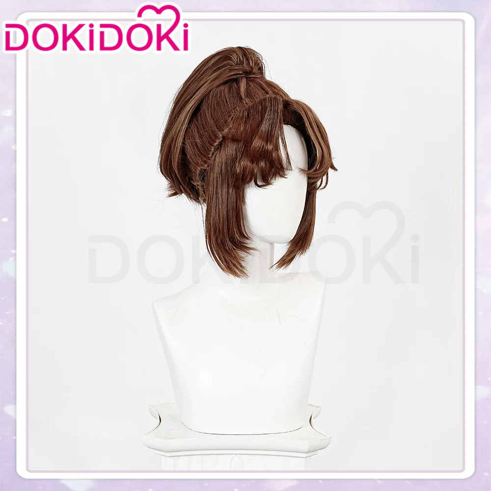 DokiDoki Anime Oshi no Ko Cosplay Arima Kana Sayahime Ver.Wig Long Straight Brown Hair Tokyo Blade - Image 3