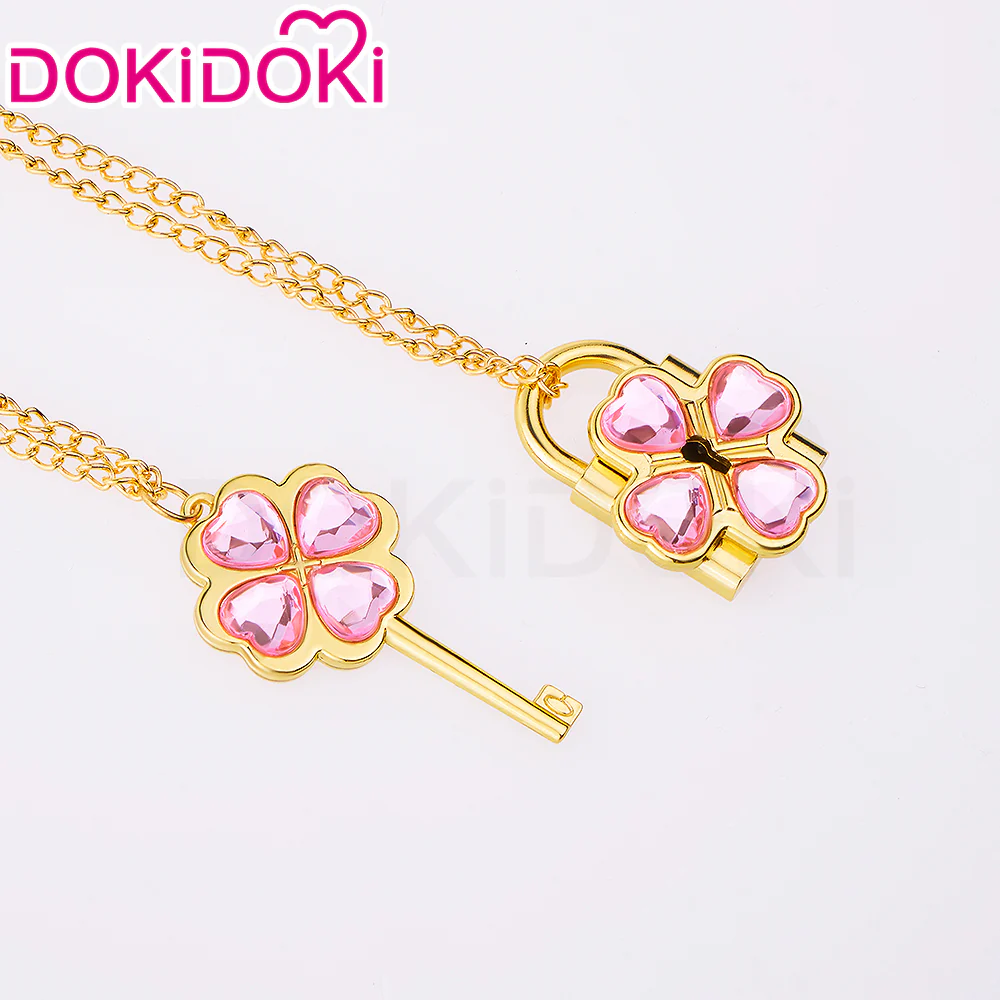 【In Stock】DokiDoki Anime Shugo Chara! Cosplay Humpty Lock Dumpty Key Prop Hinamori Amu Accessory Necklaces - Image 23
