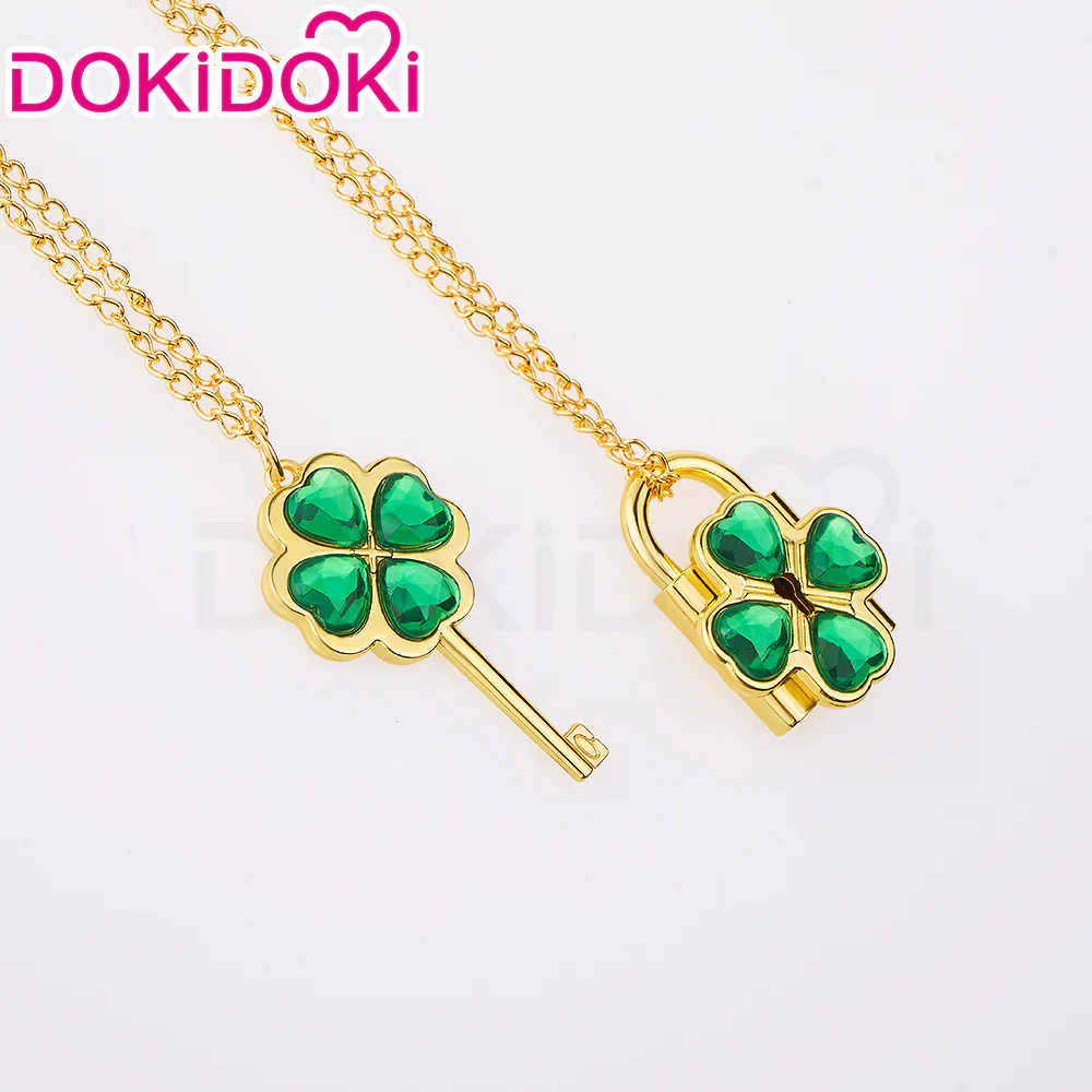 【In Stock】DokiDoki Anime Shugo Chara! Cosplay Humpty Lock Dumpty Key Prop Hinamori Amu Accessory Necklaces - Image 25