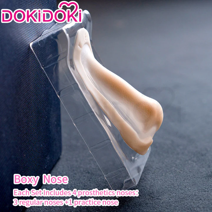 【Partially Ready For Ship】【Set of 4 Pieces】DokiDoki Cosplay Fake Nose Silicone Prosthetic Nose Accessory - Image 4