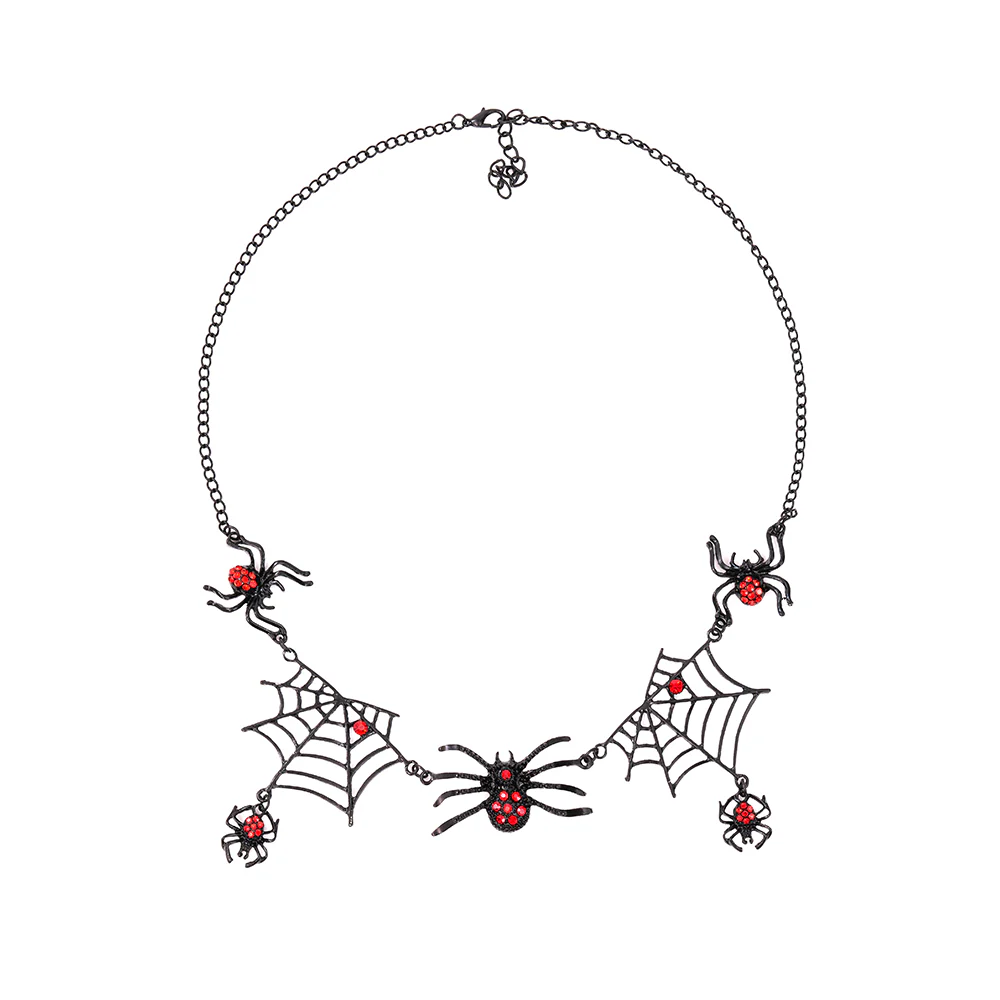 【In Stock】DokiDoki Cosplay Halloween Prop Spider Necklace / Earrings - Image 5