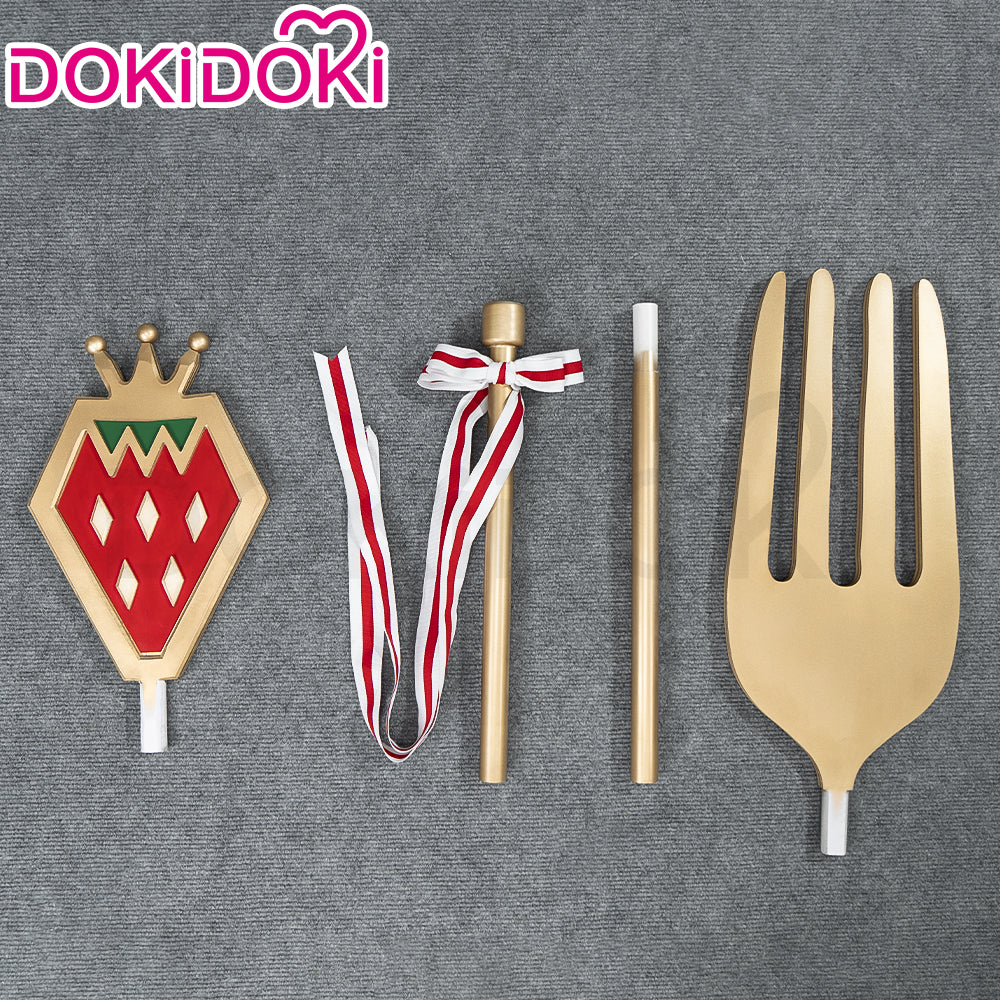 DokiDoki Cosplay Prop Strawberry 15th Anniversary Fork - Image 4