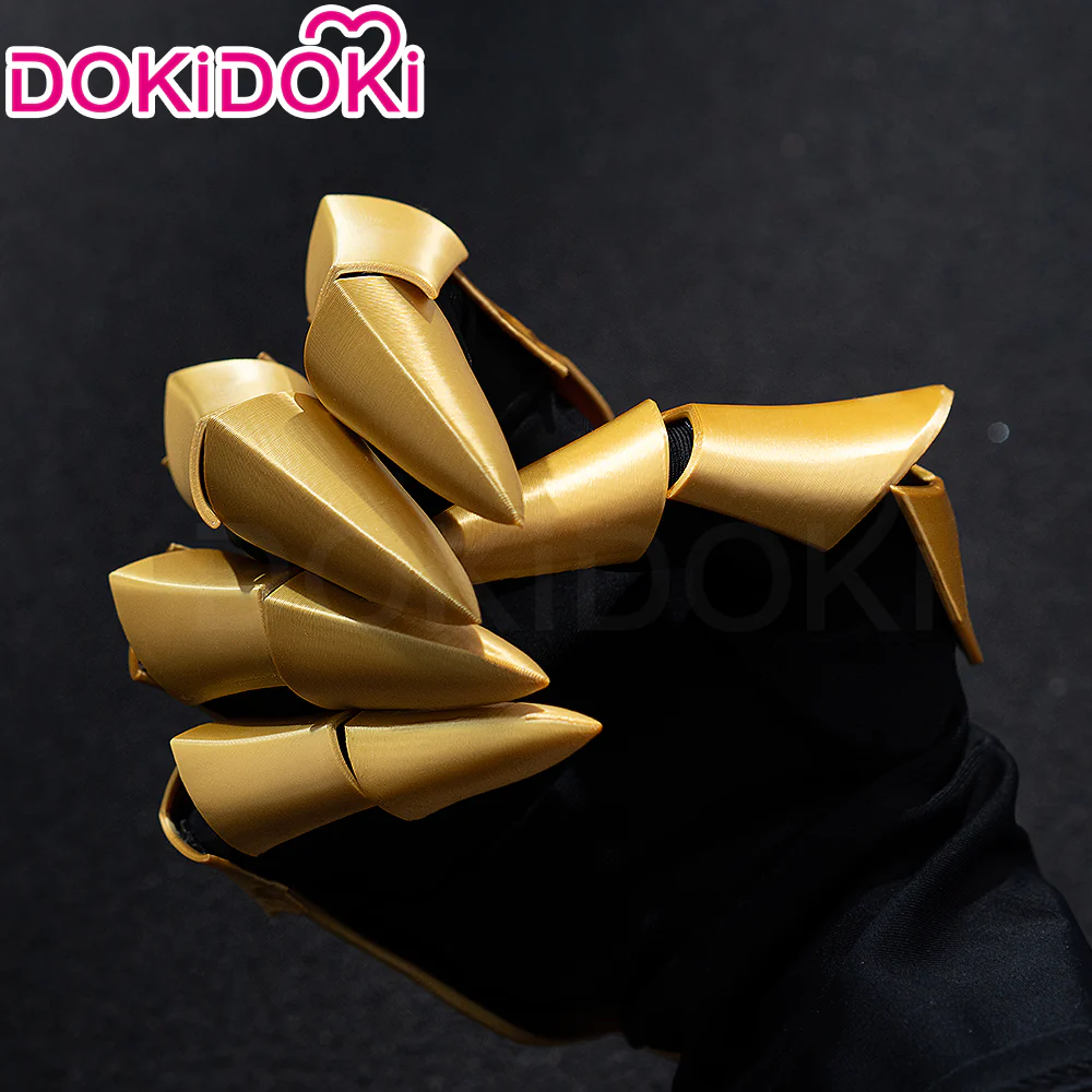 【In Stock】DokiDoki Game Honkai: Star Rail Cosplay Dan Heng • Permansor Terrae Golden Gloves Prop - Image 3