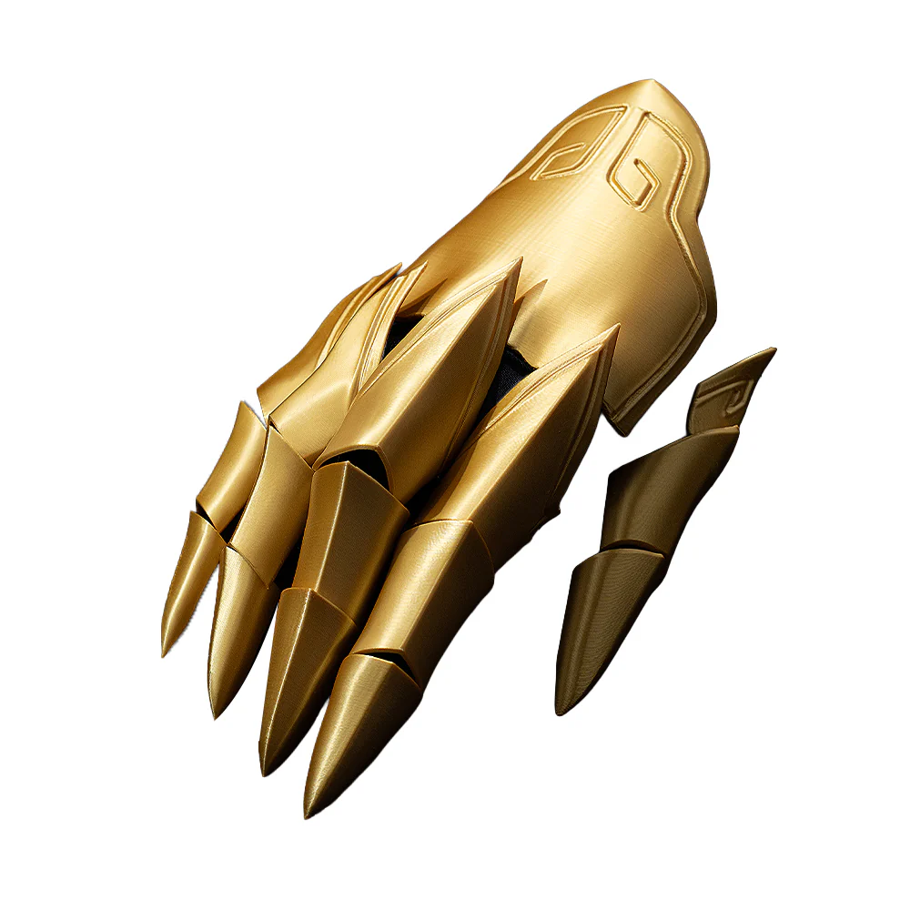 【In Stock】DokiDoki Game Honkai: Star Rail Cosplay Dan Heng • Permansor Terrae Golden Gloves Prop - Image 4