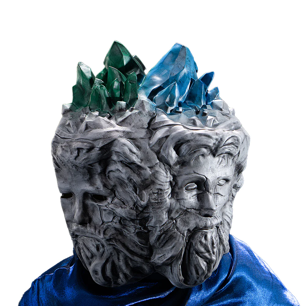 【In Stock】DokiDoki Game Cosplay Halloween Dragon Head Covering Mask - Image 5