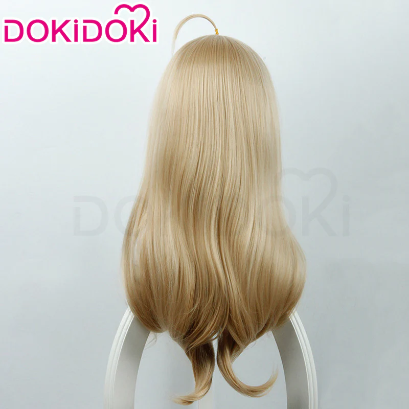 DokiDoki Game Cosplay Wig Long Blonde Hair - Image 2