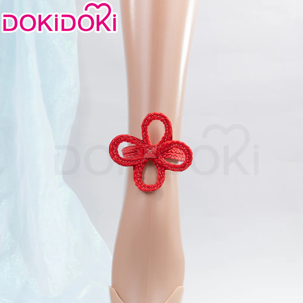 【In Stock】 DokiDoki Game Genshin Cosplay Ganyu Shoes - Image 3