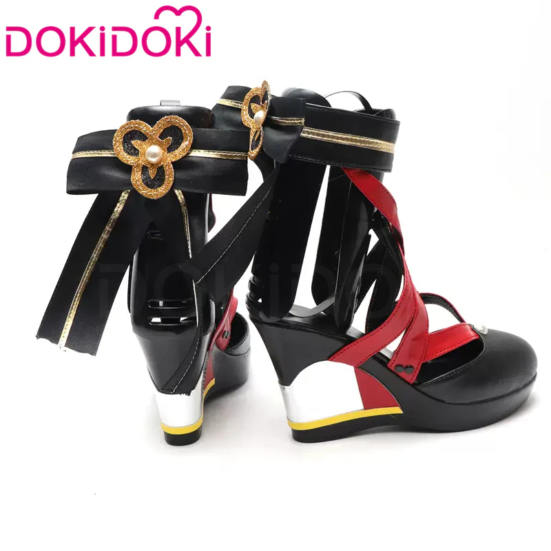 【In Stock】DokiDoki Game Genshin Impact Cosplay Chiori Shoes Fontaine - Image 3