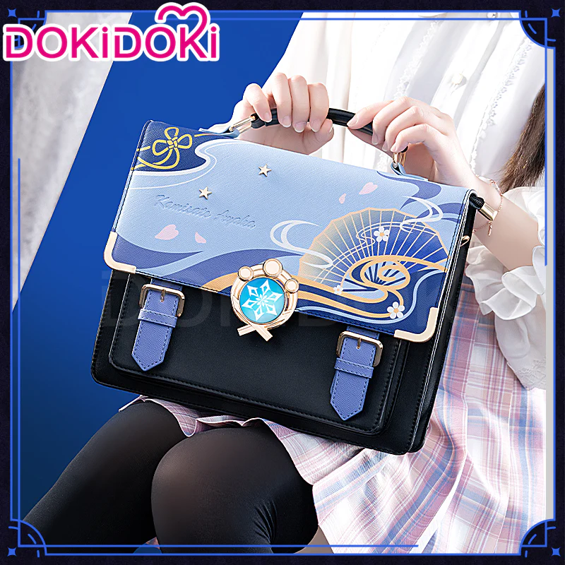 【In Stock】DokiDoki Game Genshin Impact Cosplay Kamisato Ayaka Itabag Bag Doujin Ita Bag - Image 3