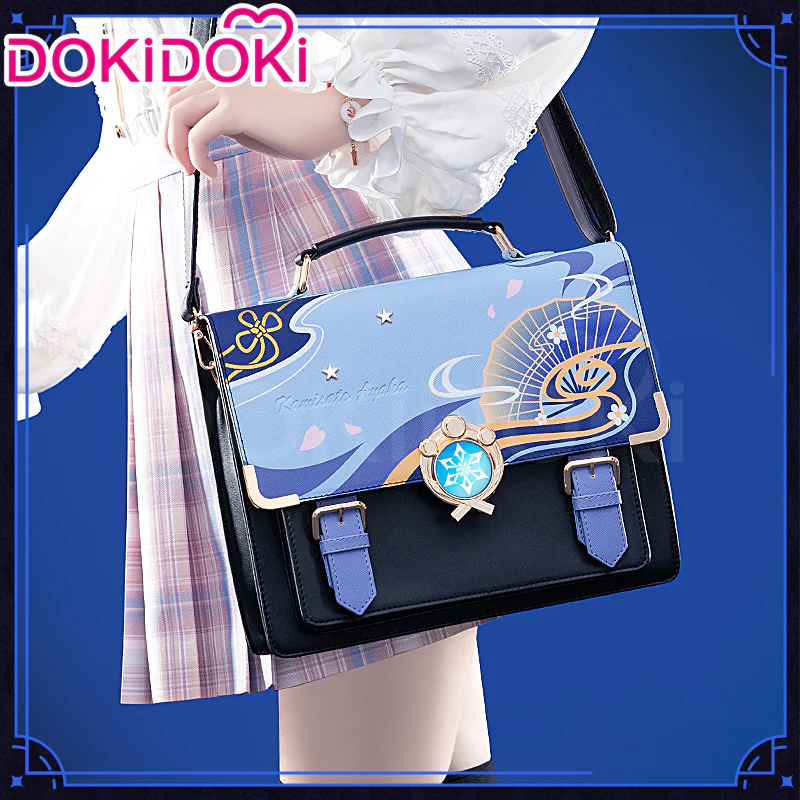 【In Stock】DokiDoki Game Genshin Impact Cosplay Kamisato Ayaka Itabag Bag Doujin Ita Bag - Image 4