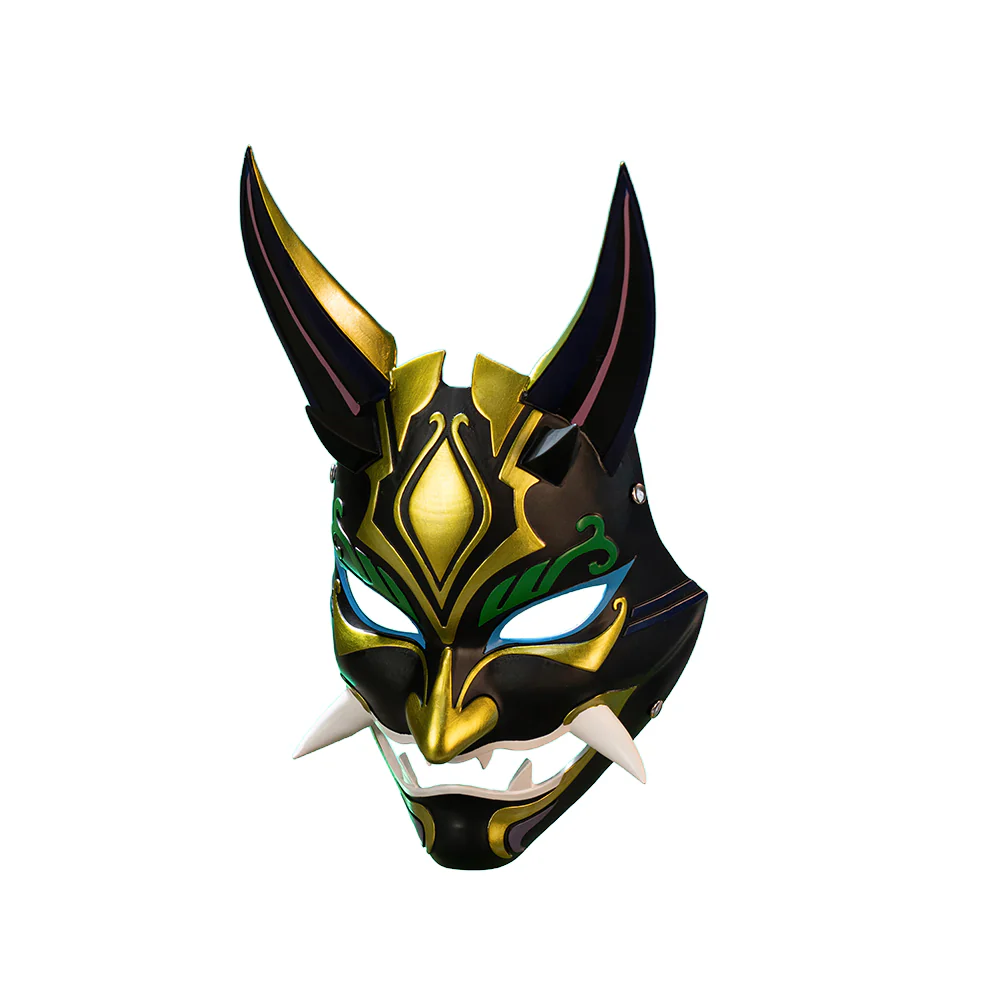 【Partially Ready For Ship】DokiDoki Game Genshin Impact Cosplay Xiao Mask PVC Resin - Image 10