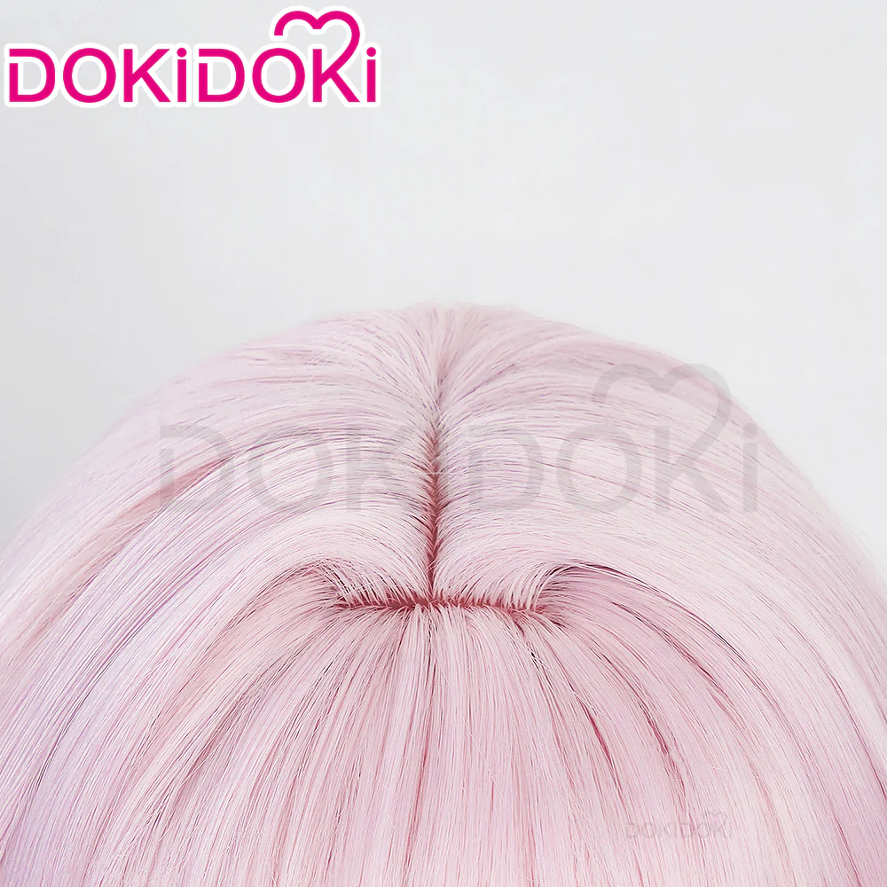 【Partially Ready For Ship】DokiDoki Game Honkai: Star Rail Cosplay March 7th  Wig / Earclip Short Pink Nascent Spring - Image 10