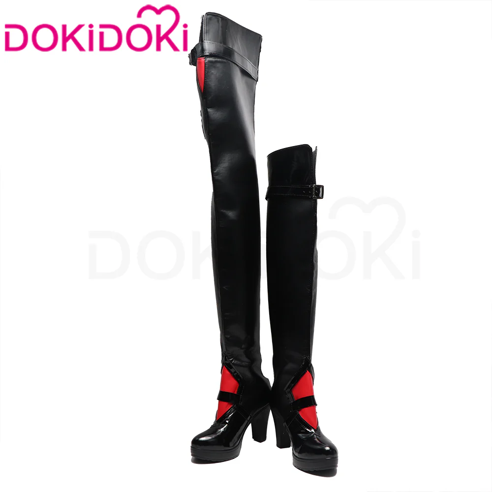 DokiDoki Game Honkai: Star Rail Cosplay Acheron Shoes White Hair Ver - Image 2