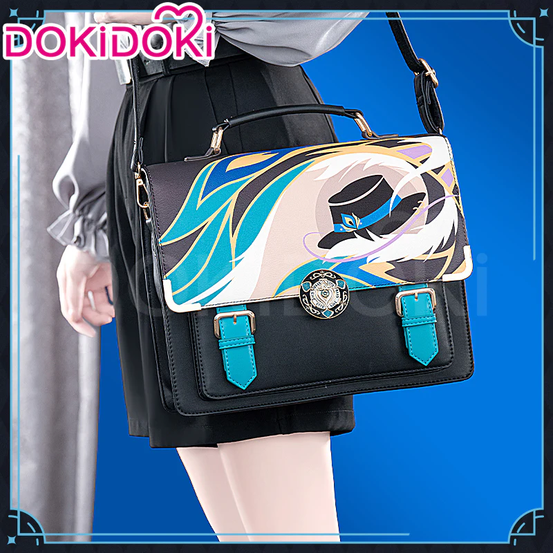 【In Stock】DokiDoki Game Honkai: Star Rail Cosplay Aventurine Itabag Bag Ita Bag / Badge Holder - Image 3