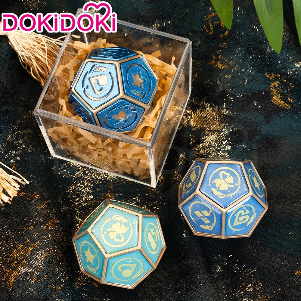 【Partially Ready For Ship】DokiDoki Game Honkai: Star Rail Cosplay Aventurine Prop Dice Shajin Sha Jin