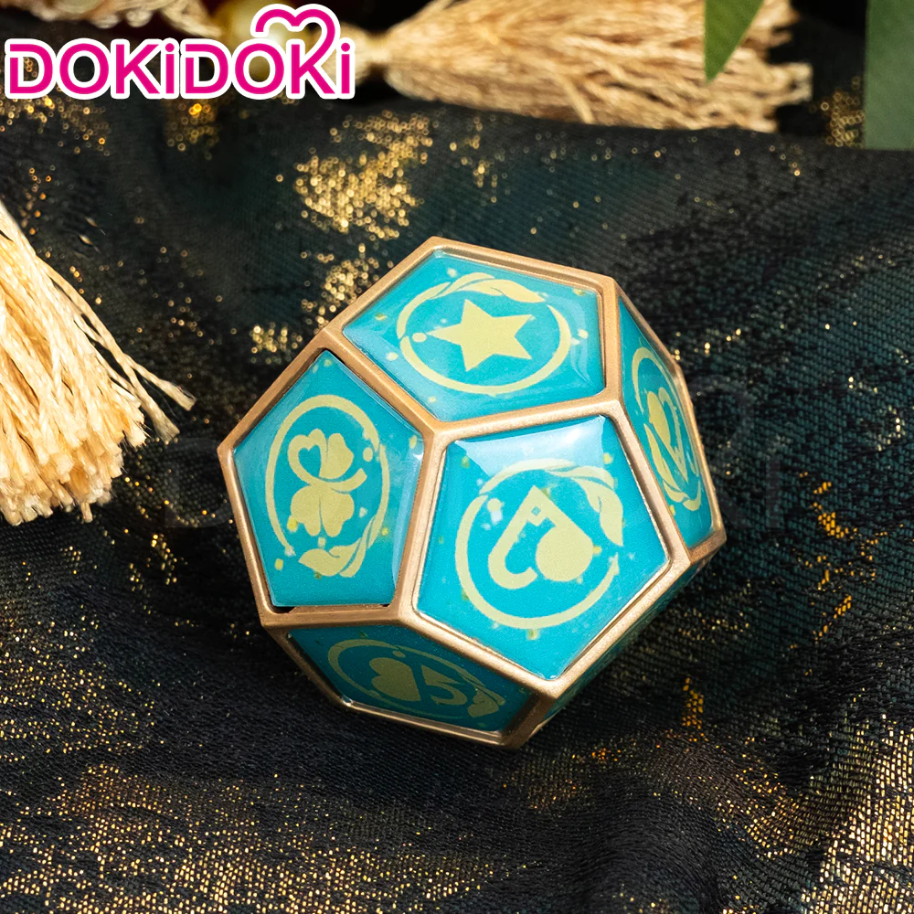 【Partially Ready For Ship】DokiDoki Game Honkai: Star Rail Cosplay Aventurine Prop Dice Shajin Sha Jin - Image 3
