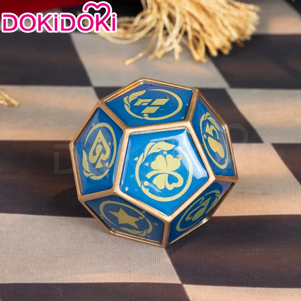 【Partially Ready For Ship】DokiDoki Game Honkai: Star Rail Cosplay Aventurine Prop Dice Shajin Sha Jin - Image 4