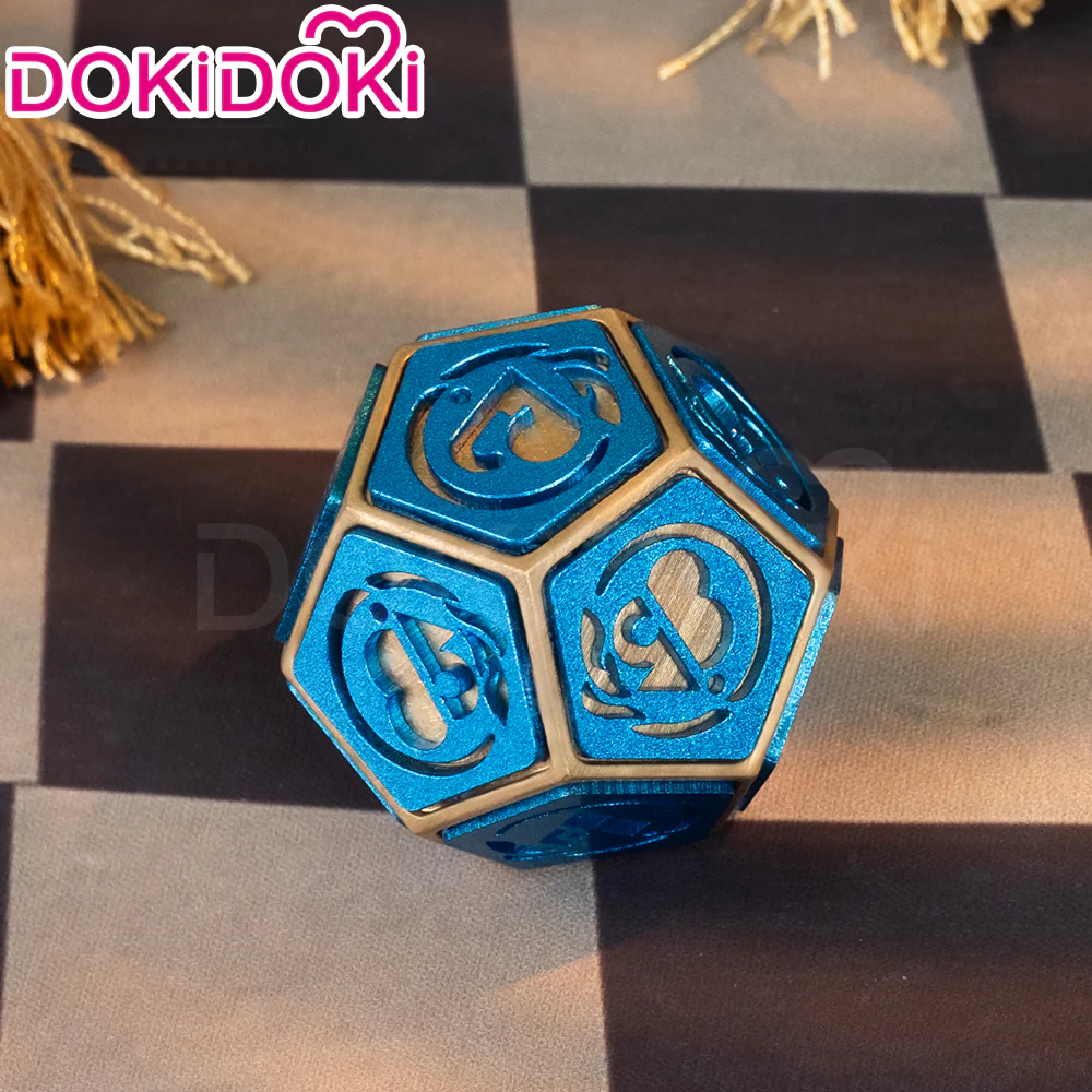【Partially Ready For Ship】DokiDoki Game Honkai: Star Rail Cosplay Aventurine Prop Dice Shajin Sha Jin - Image 5