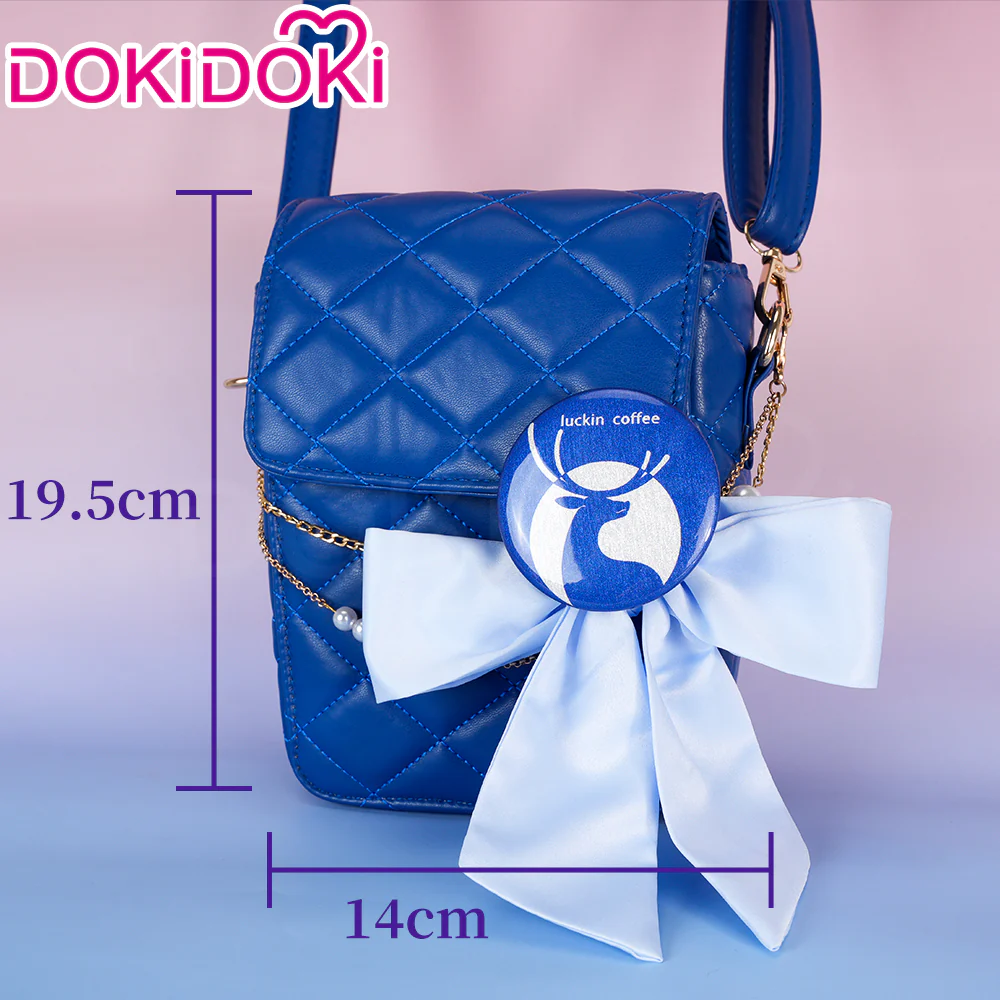 【In Stock】DokiDoki Game Honkai: Star Rail X Luckin Coffee Cosplay Castorice Scythe Bag Accessory