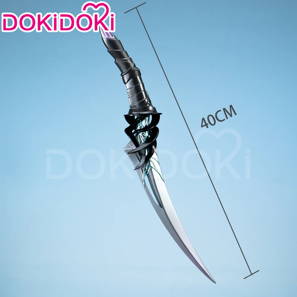 【IN STOCK】DokiDoki Game Love and Deepspace Cosplay  Abysswalker Rafayel Mask / Knife Prop / Fishtail Dart Props - Image 4