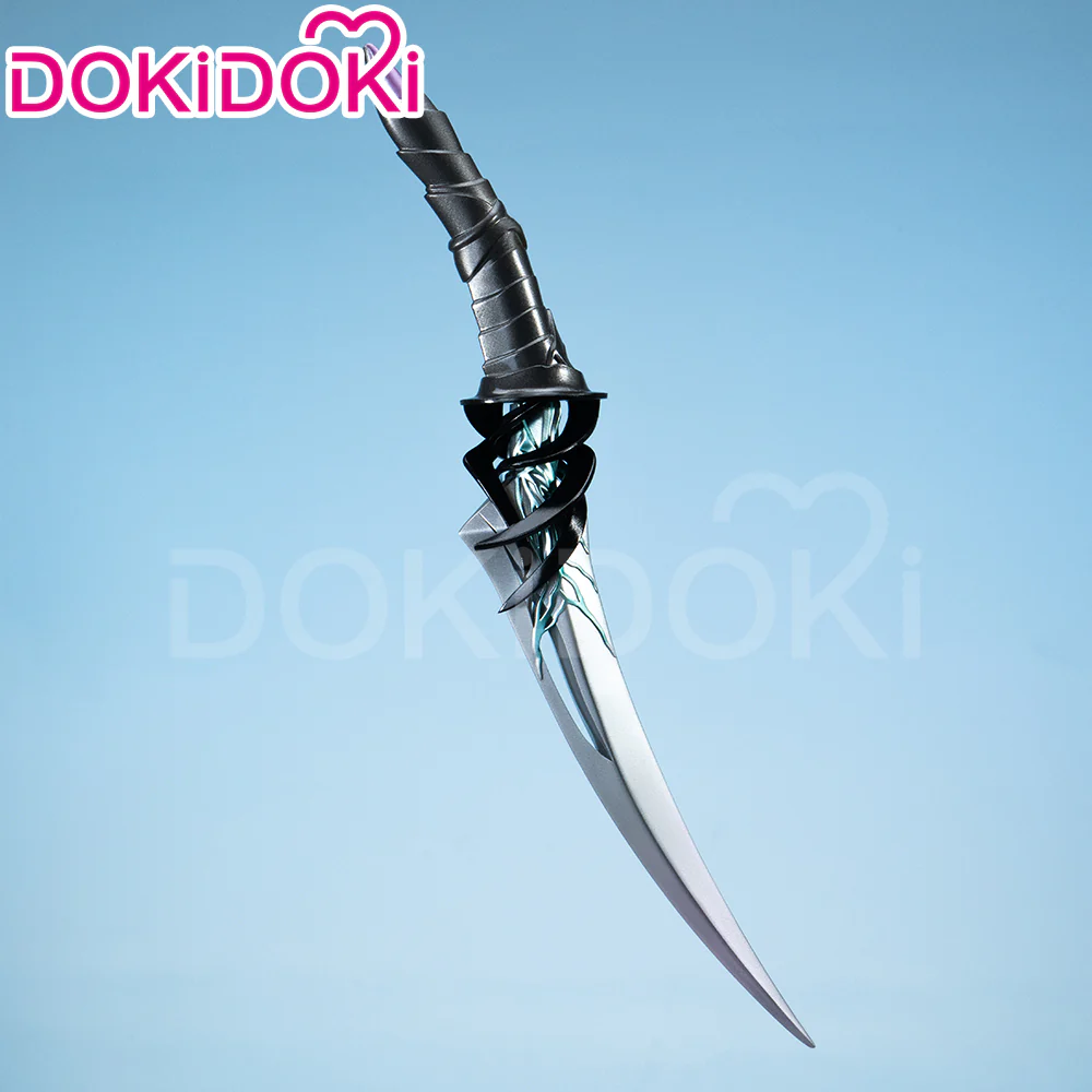 【IN STOCK】DokiDoki Game Love and Deepspace Cosplay  Abysswalker Rafayel Mask / Knife Prop / Fishtail Dart Props - Image 5