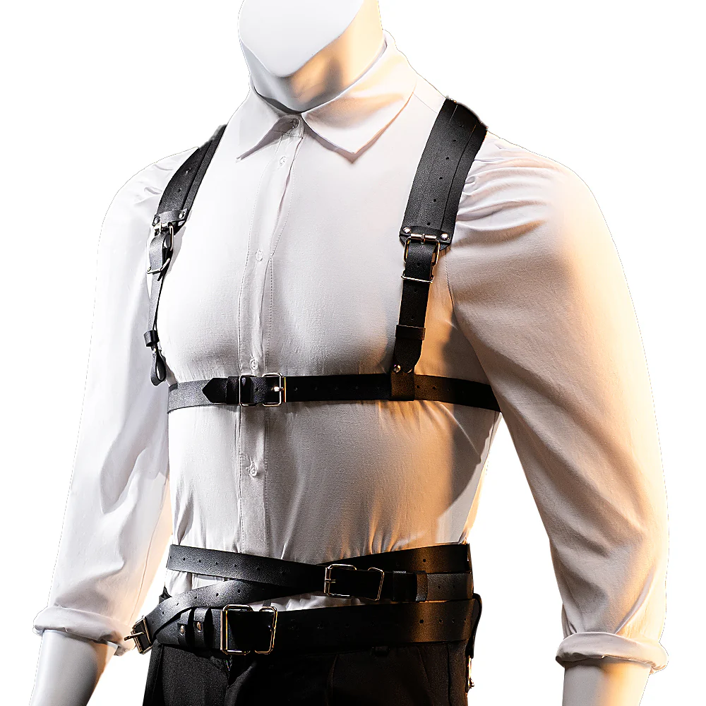 【Ready For Ship】DokiDoki Game Love and Deepspace Cosplay Costume Precise Control Sylus / Zayne / Rafayel / Xavier / Caleb Accessories Belt Set - Image 5