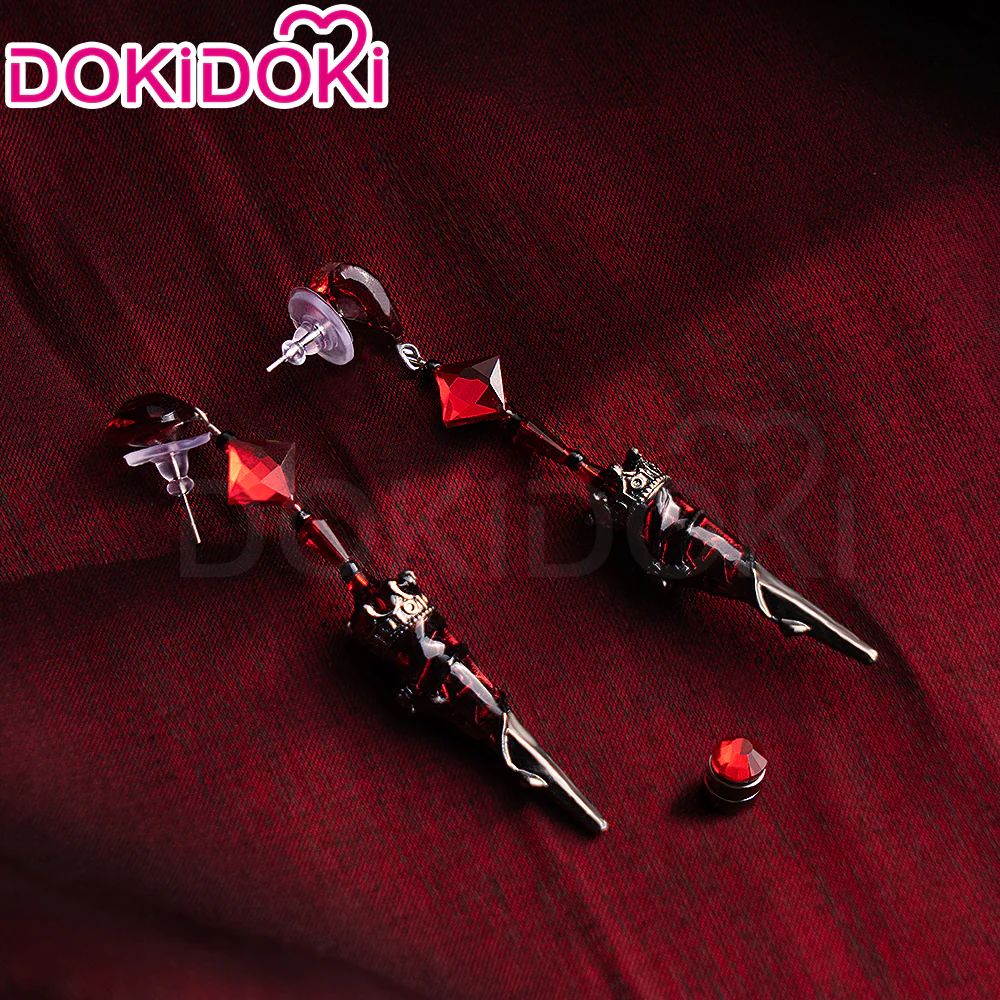 【In Stock】DokiDoki Game Love And Deepspace Cosplay Protagonist Main Character / Sylus Prop Horns Abyssal Shadow Headwear Abysm Sovereign Companion Headwear - Image 14