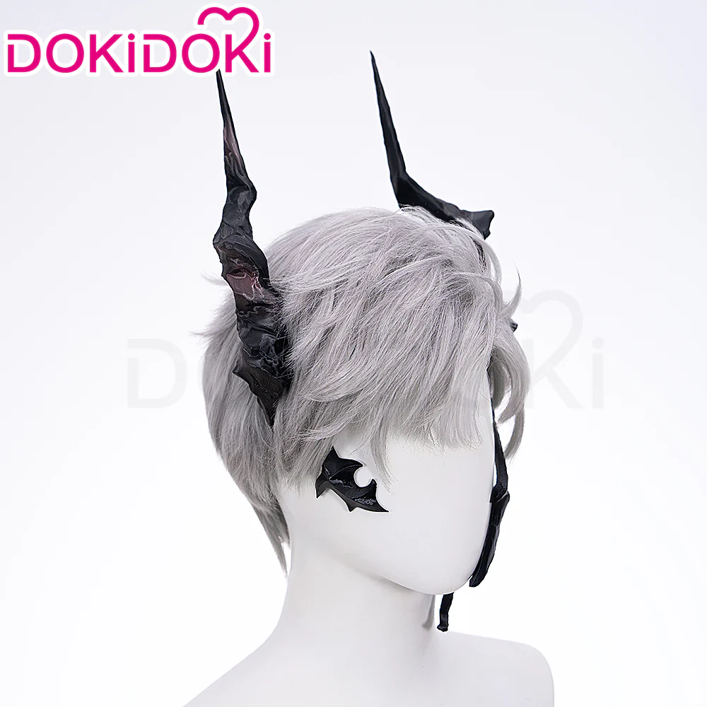 【In Stock】DokiDoki Game Love And Deepspace Cosplay Protagonist Main Character / Sylus Prop Horns Abyssal Shadow Headwear Abysm Sovereign Companion Headwear - Image 4
