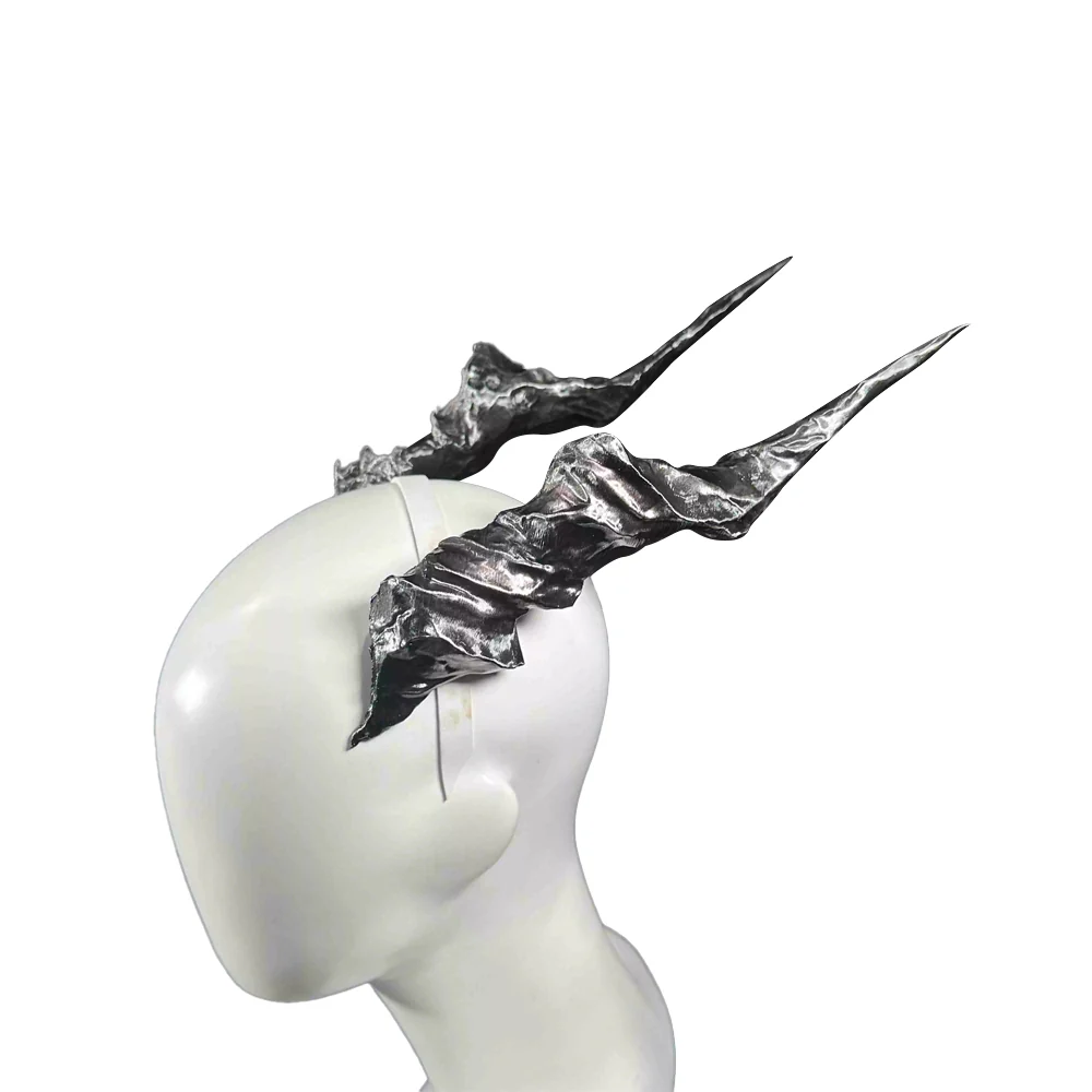 【In Stock】DokiDoki Game Love And Deepspace Cosplay Protagonist Main Character / Sylus Prop Horns Abyssal Shadow Headwear Abysm Sovereign Companion Headwear - Image 9