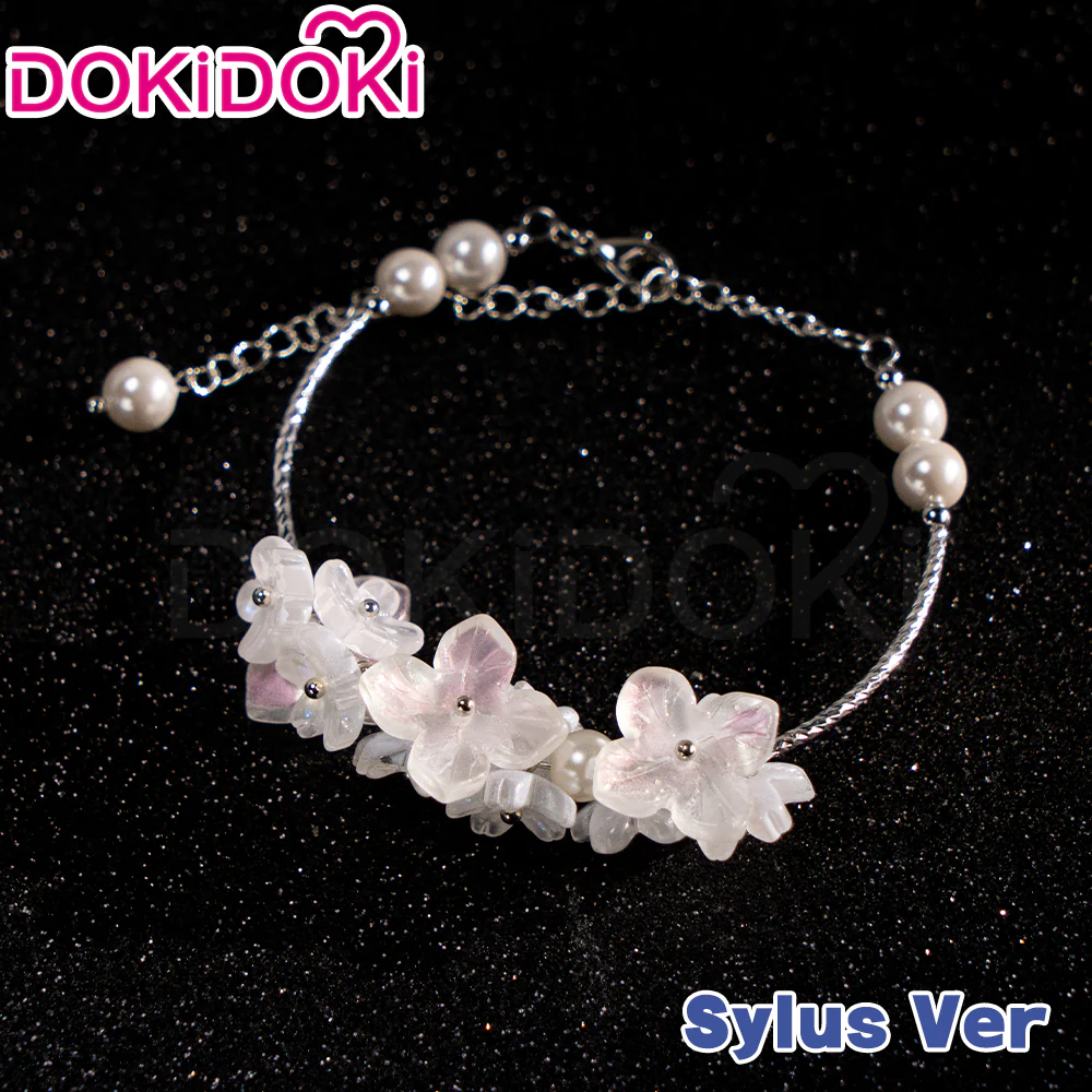 DokiDoki Game Love and Deepspace Cosplay Protagonist MC Prop Xavier / Rafayel / Zayne / Sylus / Caleb Spring Day Bracelet Flowers - Image 12