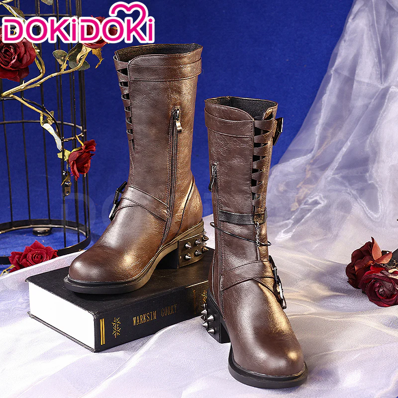 DokiDoki Game Love and Deepspace Main Character Cosplay Protagonist Shoes Nightwalker