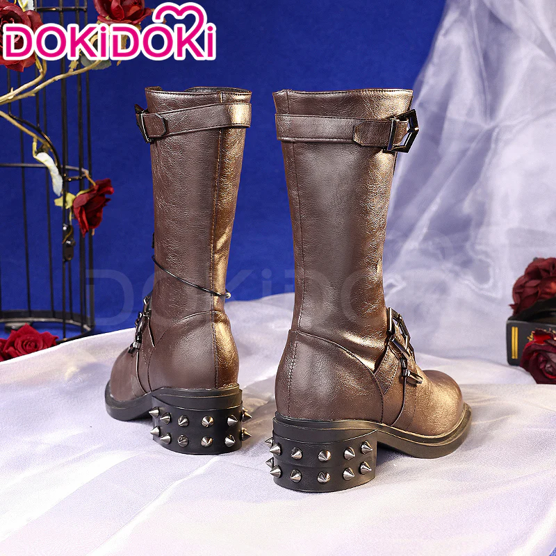 DokiDoki Game Love and Deepspace Main Character Cosplay Protagonist Shoes Nightwalker - Image 3