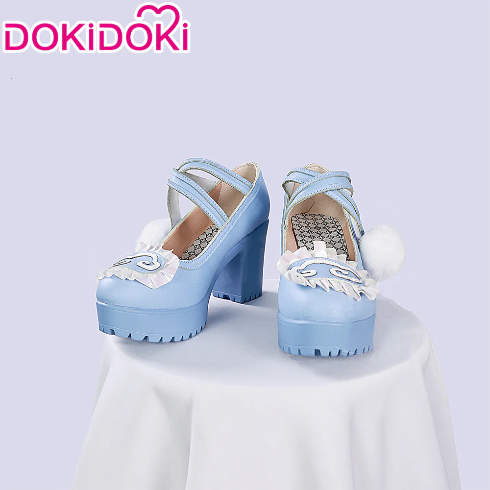 【In Stock】DokiDoki Game NARAKA: BLADEPOINT Cosplay Tsuchimikado Kurumi / Cyra / Yin Ziping Shoes Game Collaboration - Image 2