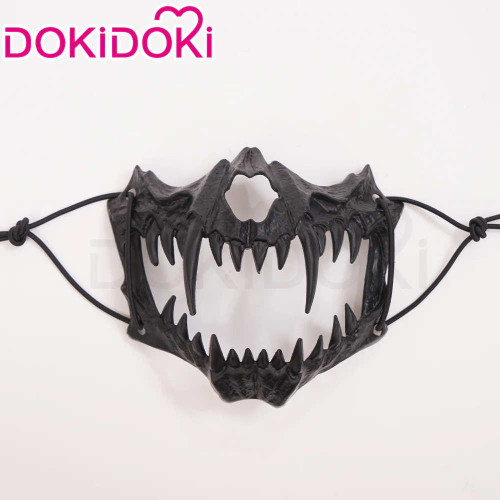 【Partially Ready For Ship】【In Stock】DokiDoki Halloween Cosplay Dragon/Tiger/Dog/Wolf Mask Prop - Image 2