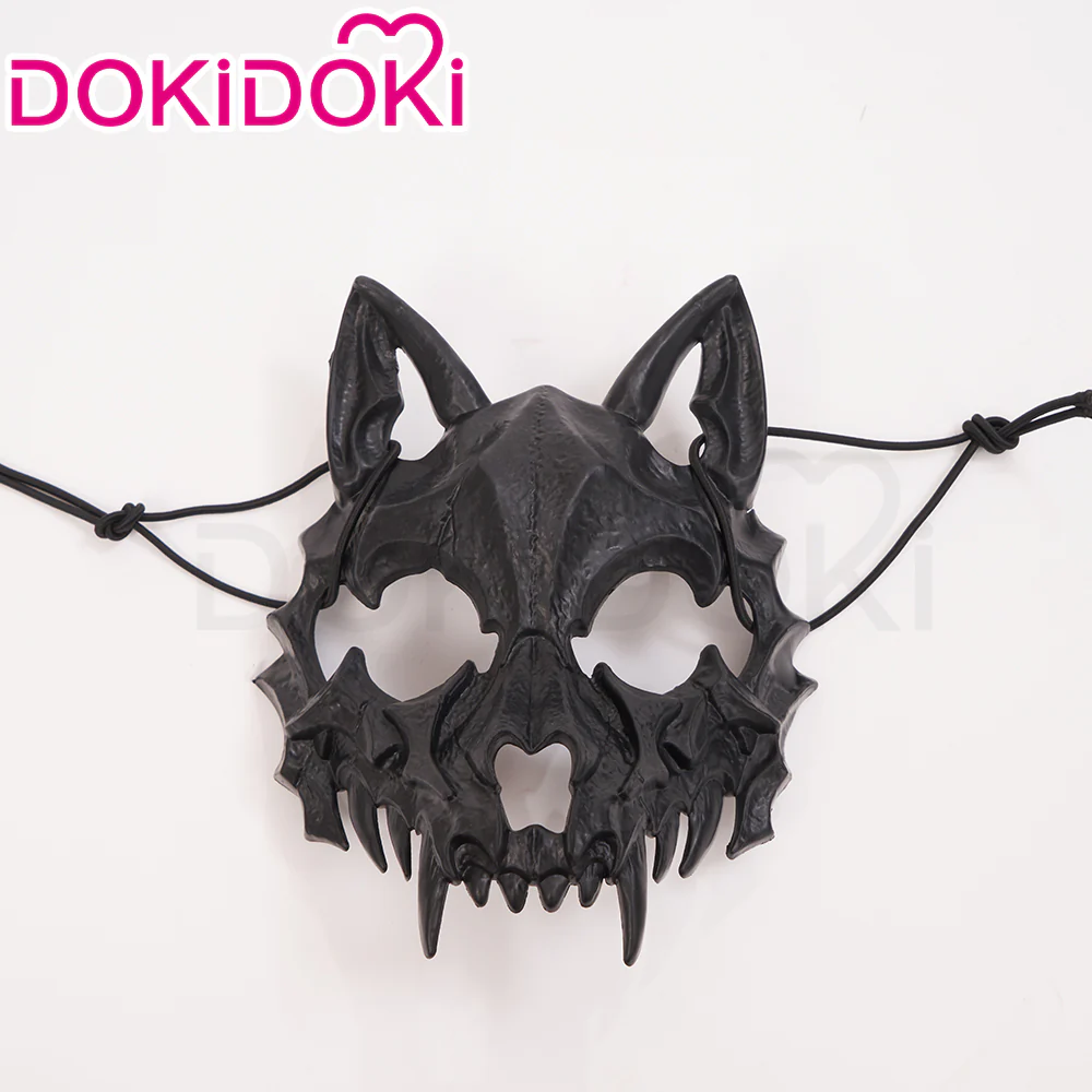 【Partially Ready For Ship】【In Stock】DokiDoki Halloween Cosplay Dragon/Tiger/Dog/Wolf Mask Prop - Image 5