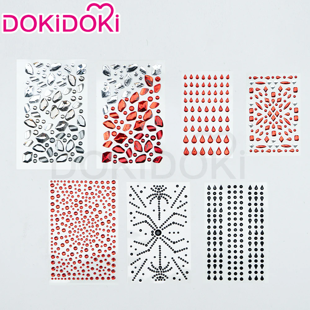 【In Stock】DokiDoki Halloween Diamond Jewelry Tear Stickers Prop