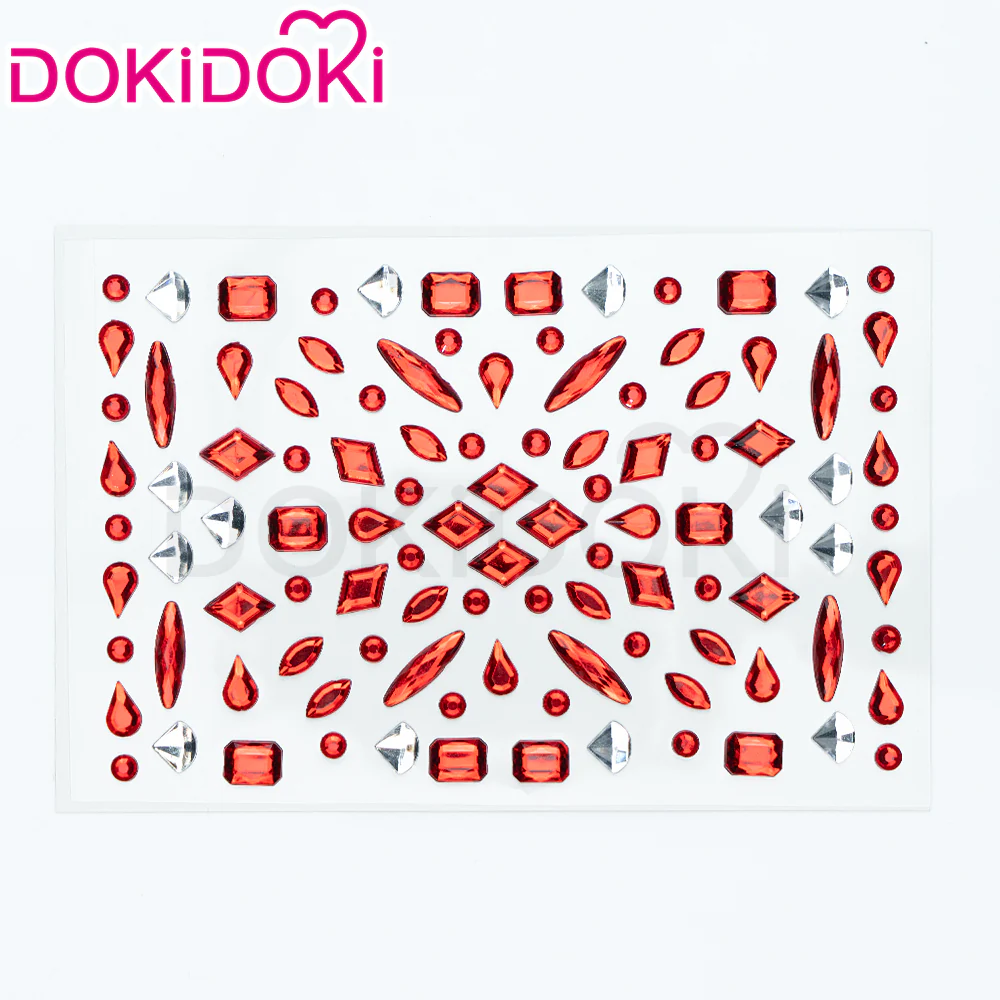 【In Stock】DokiDoki Halloween Diamond Jewelry Tear Stickers Prop - Image 3