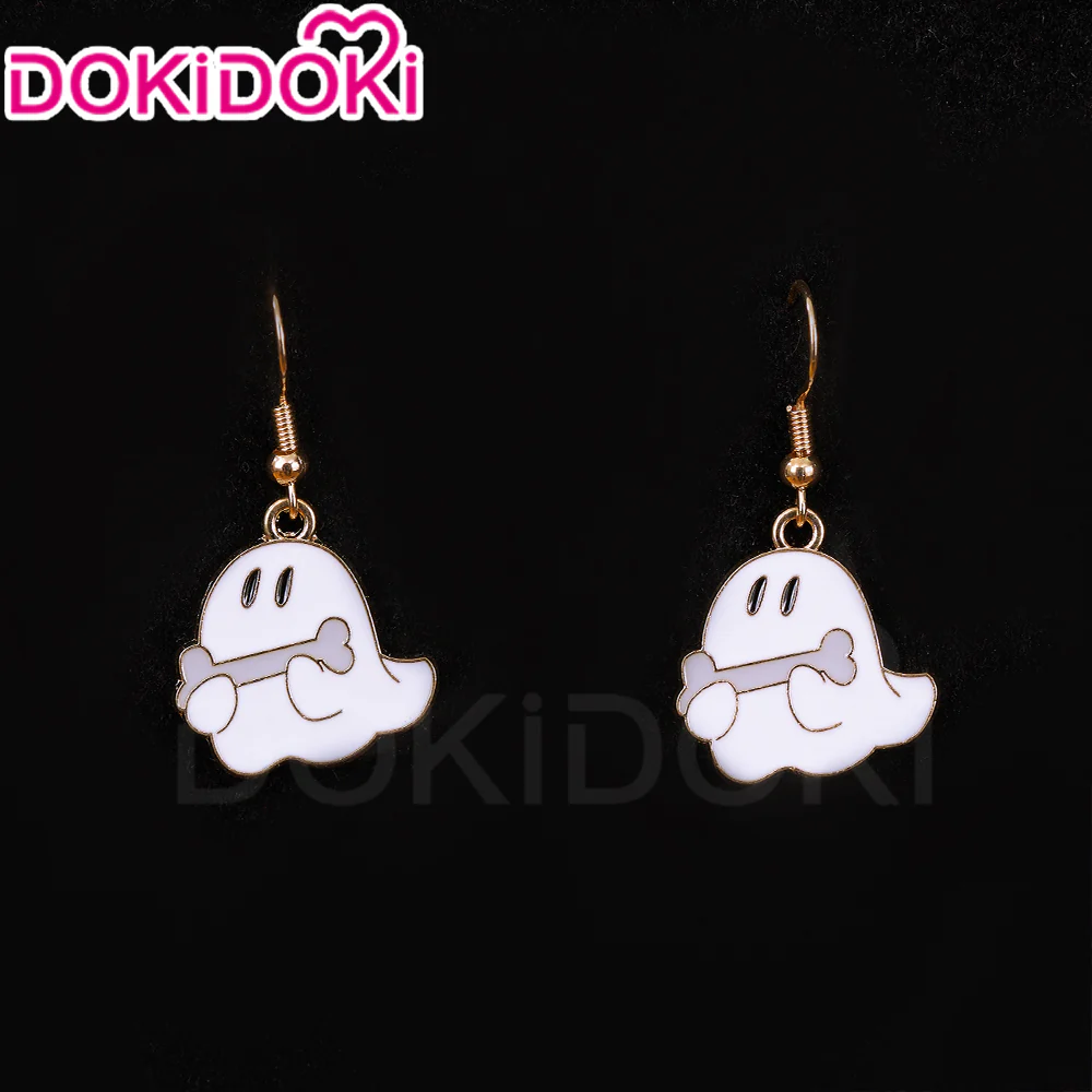 【Partial Ready For Ship】【In Stock】DokiDoki Halloween Spider / Skull / Ghost / Witch Hat / Bat / Cross / Cat Earrings - Image 3