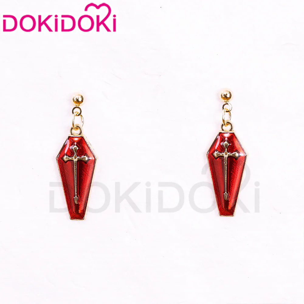 【Partial Ready For Ship】【In Stock】DokiDoki Halloween Spider / Skull / Ghost / Witch Hat / Bat / Cross / Cat Earrings - Image 5