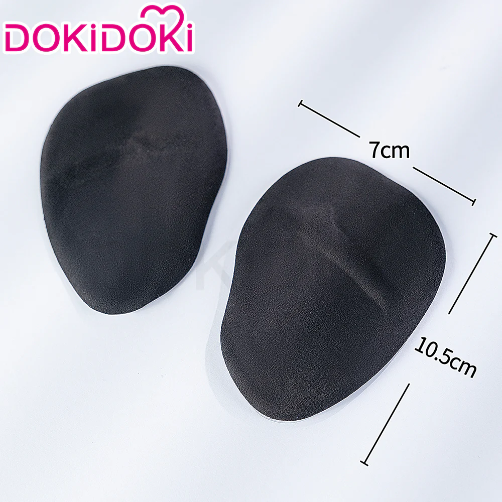 【In Stock】DokiDoki  Black White Skin-tone Transparent Anti-friction Forefoot Pads Anti-slip Heel Cushions Shoe Size Adjusters - Image 2