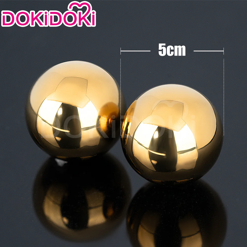 【In Stock】 DokiDoki Manga Anime DDD Cosplay Prop Mask / Golden Ball Balls Eggs - Image 6