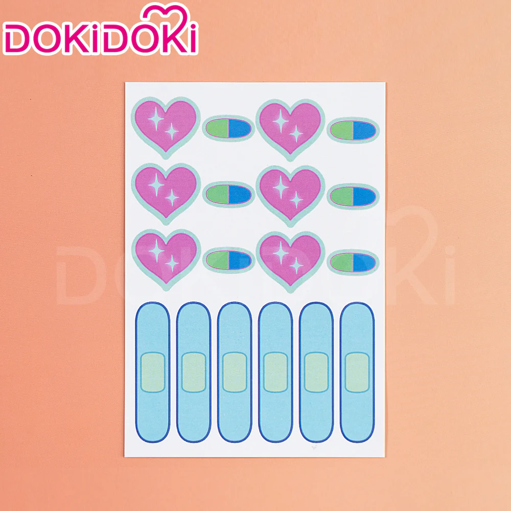 【In Stock】DokiDoki Music Video Cosplay Prop Eye Mask / Sticker / Headwear - Image 3