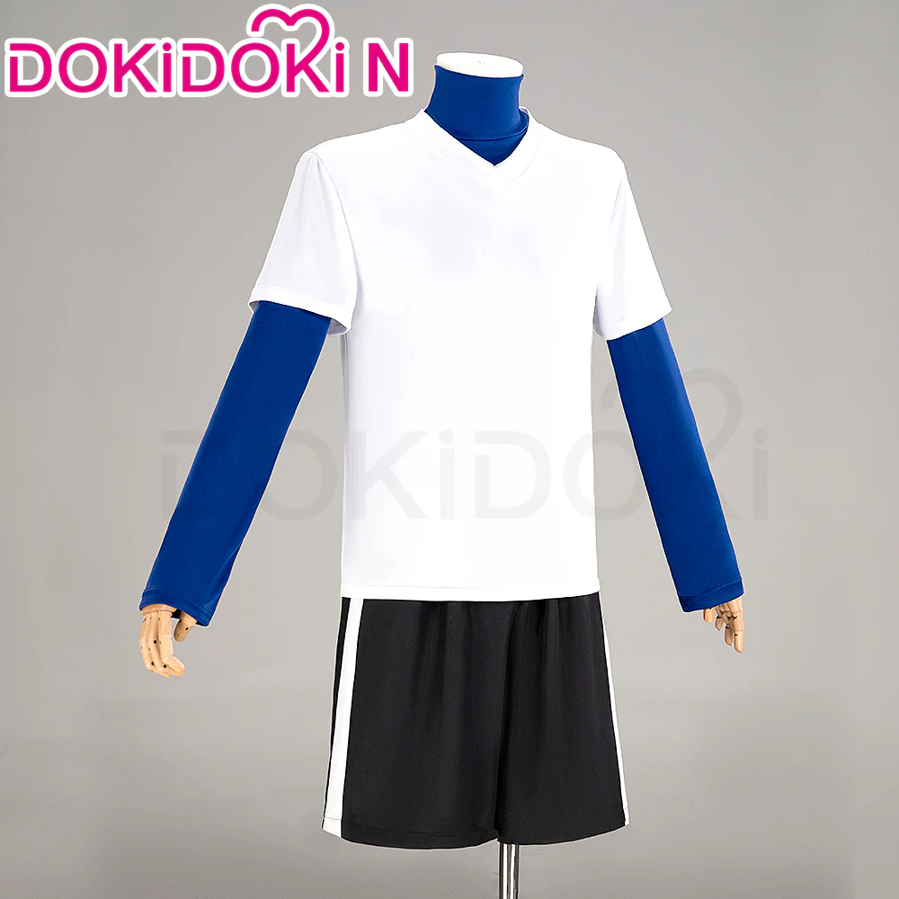 【Partially Ready For Ship】【Size XS-2XL】DokiDoki-N Anime Cosplay Blue White Costume - Image 2