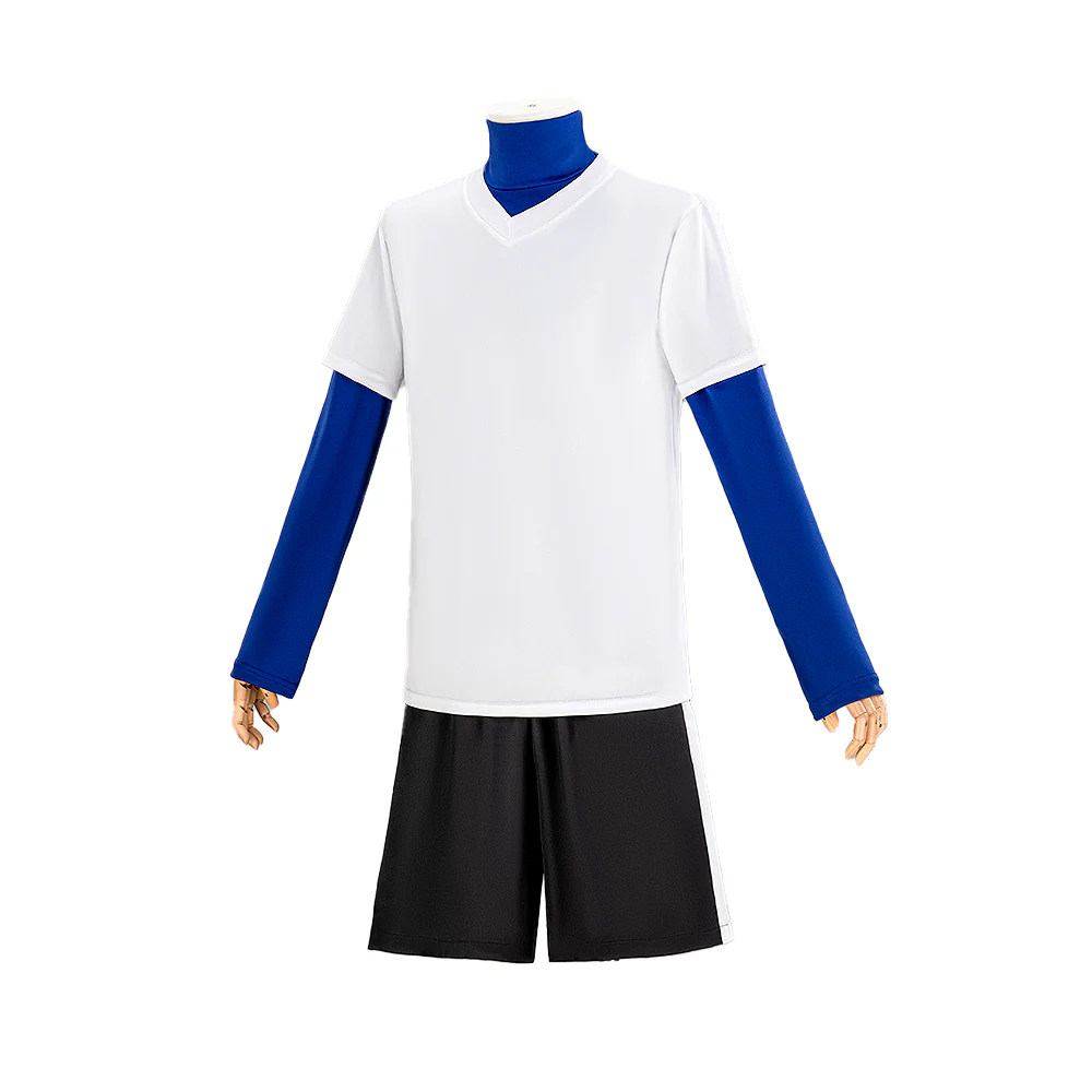 【Partially Ready For Ship】【Size XS-2XL】DokiDoki-N Anime Cosplay Blue White Costume - Image 5