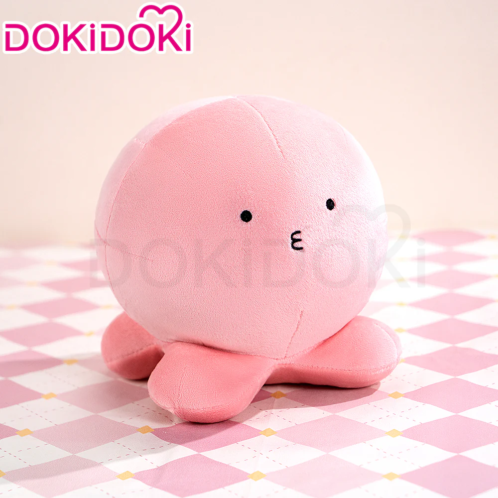【In Stock】DokiDoki Anime Takopi's Original Sin Cosplay Doll Octopus Pink Plushie - Image 3