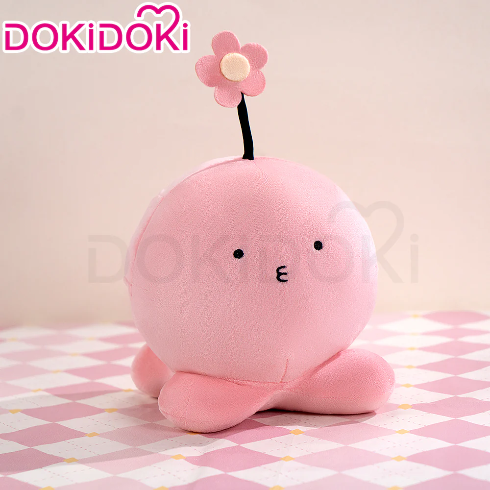 【In Stock】DokiDoki Anime Takopi's Original Sin Cosplay Doll Octopus Pink Plushie - Image 4